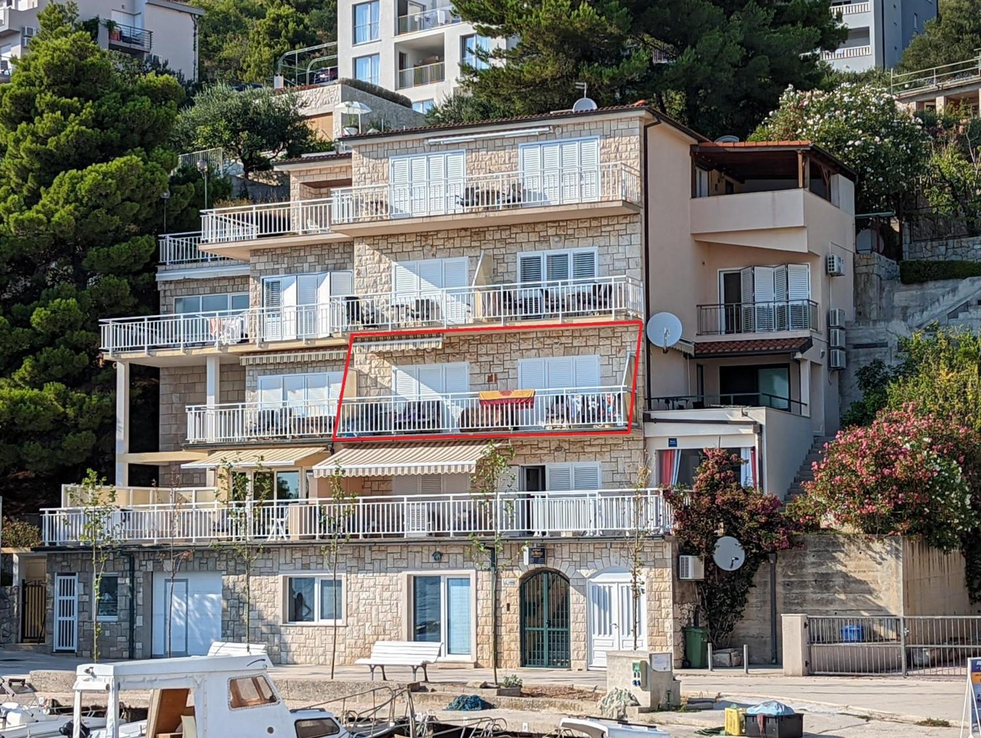 Apartments Stomarica Brela Chambre photo